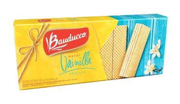 Bauducco Vanilla Wafers Crispy Wafer Cookies 140g